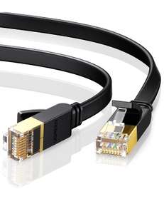 Câble plat Ethernet RJ45 Ugreen - Cat 7, 10 Gbps, 600 MHz, 8P8C, 1m (Vendeur tiers)