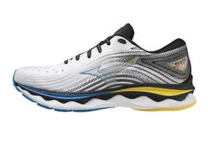 Chaussures de running homme Mizuno Wave Sky 6 Wht/cyberyellow/ibunting plusieurs tailles disponibles
