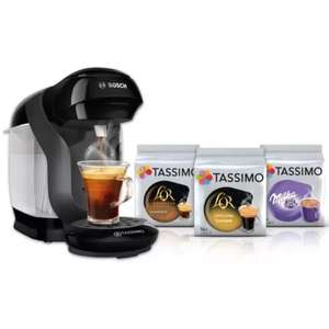 Machine à café Tassimo Bosch TAS1102C3 + 3 packs de dosettes