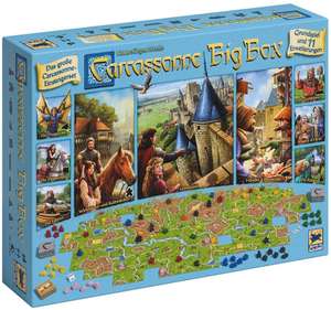 Jeu de société Asmodee Carcassonne Big Box - jeu de base + 11 extensions (Version Allemande)