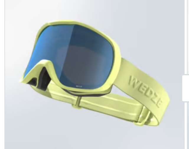 Masque de ski ou de SnowBoard Wedze pour Beau Temps G 500 S3 - Tailles S et L