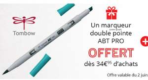 Un Marqueur Double Pointe ABT Pro offert dès 34.95€ d'achat