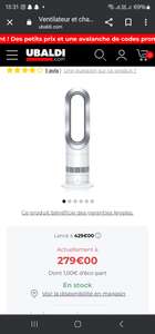 Ventilateur Dyson Hot + Cool AM09 Ventilateur chauffage 3,9☆/5 pour 162 avis sur dyson.fr