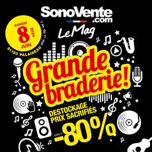 Grande Braderie SonoVente.com - Sélection d'articles Studio, Hi-Fi, Sonorisation et Instruments de Musique en promotion - Palaiseau (91)