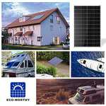 [Prime] Panneau Photovoltaique ECO-WORTHY 120W + Câbles 5M + Contrôleur PWM 30A et Support de Montage (Vendeur tiers)