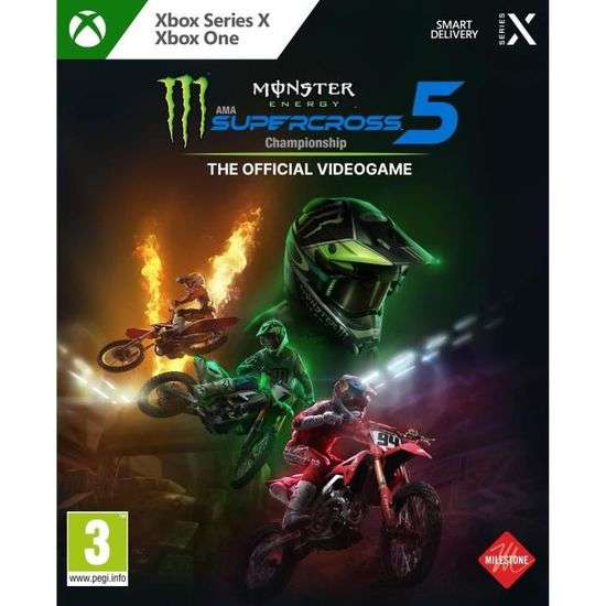 Monster Energy Supercross - The official videogame 5 sur Xbox One / Xbox Series X