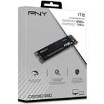 SSD interne M.2 NVMe PNY CS1030 - 1 To, TLC 3D NAND, Jusqu'à 2100-1700 Mo/s
