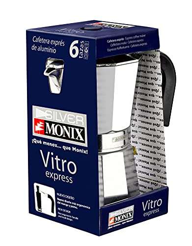 Cafetière de 3 Tasses Monix Vitro Expres - tous feux sauf Induction