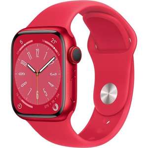 Montre connectée Apple Watch Series 8 Cellular + GPS - 41mm, Rouge Aluminium