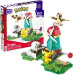 Sélection de Mega Construx Pokémon en promotion - Ex : Mega Construx Moulin à la Campagne avec Pikachu, Roucool et Moumouton (240 pièces)