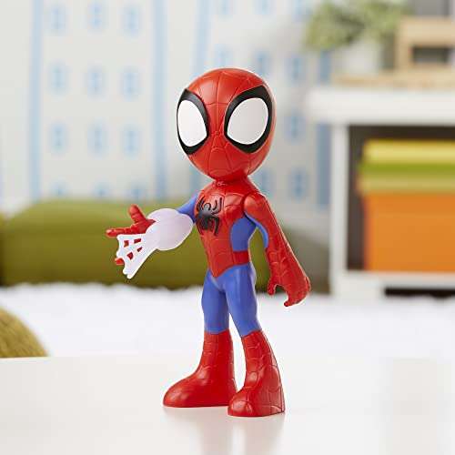Figurine géante Spider-Man et son lance toiles (23cm)
