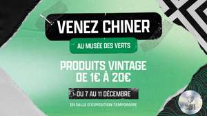 Promotion sur une sélection d'articles vintage de l'ASSE (Echarpe, maillot...) - Musée des Verts Saint-Étienne (42)