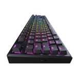 Clavier mécanique gamer filaire Designed by GG Ironclad V3 - Noir - Switchs Red Blood