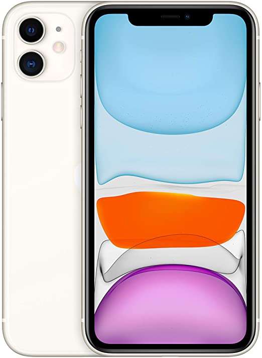 Smartphone 6,1" Apple iPhone 11 - 64 Go, Rouge, A13 (Reconditionné Parfait État - Garantie 12 mois)