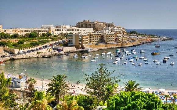 Séjour 5j/4n pour 2 personnes à Malte à l'hôtel Corinthia Marina Beach Resort 4* - Petit dej - De Marseille du 27/11 au 1/12 (242€/pers)