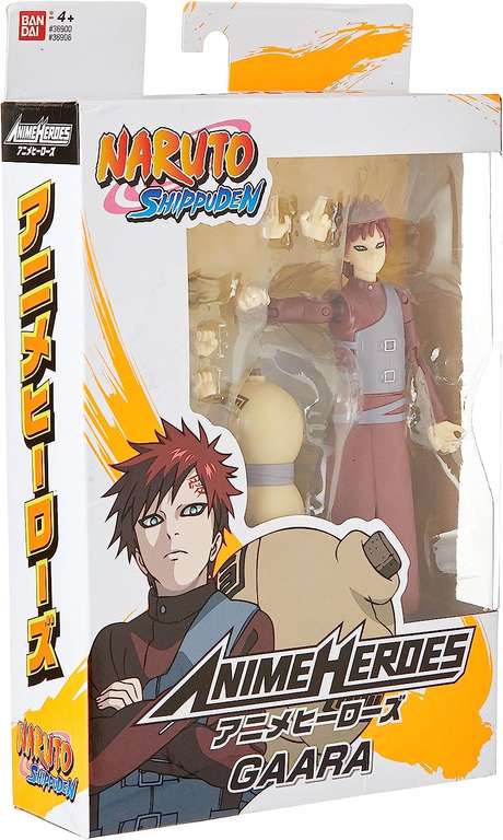 Figurine Bandai Anime Heroes Naruto Shippuden (36906) - Gaara, 17 cm