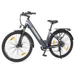 Vélo électrique Touroll J1 - 27.5", Moteur 250W, Batterie 15.6 Ah, Jusqu'à 25km/h, Frein à disques 7 vitesse Shimano (Entrepôt EU)