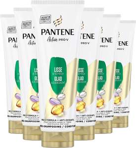 Lot de 6 Après-shampoing Pantene Active Pro-V Lisse & Soyeux, 200 ml