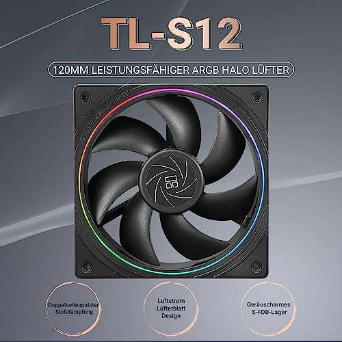 Ventilateur PC Thermalright TL-S12 - PWM ARGB 120 mm (Vendeur tiers)