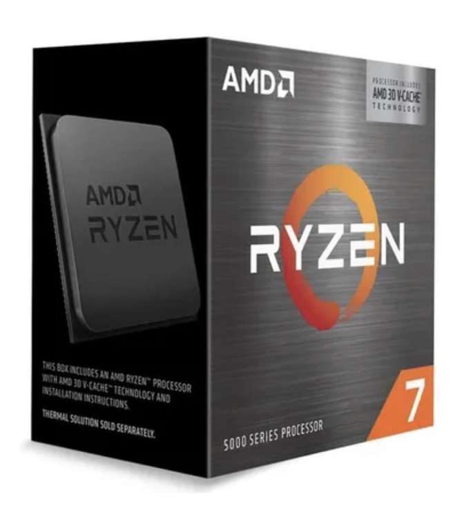 Processeur AMD Ryzen 7 5800X3D - AM4, 3.4GHz (vendeur tiers)
