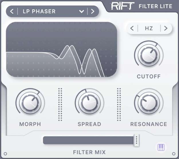 Plugin audio Rift Filter Lite gratuit sur PC & Mac (Dématérialisé - AAX / VST / AU)