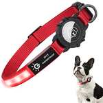Collier Chien Lumineux à LED TagME - IPX7, emplacement AIRTAG (Vendeur tiers)