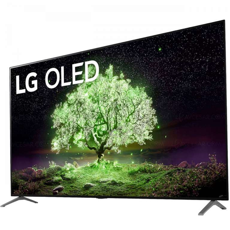 TV 55" LG OLED55A1 - OLED, 4K UHD, 50 Hz, HDR, Dolby Vision IQ, Smart TV (+ 34.95€ en Rakuten Points)