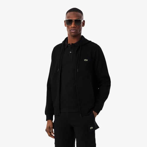 Sweatshirt à capuche lacoste zippé molle