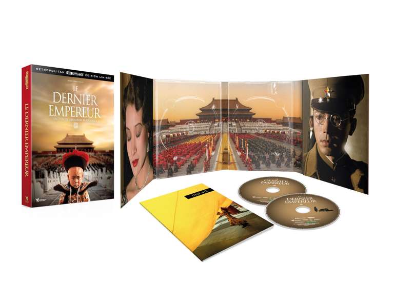 [Blu-Ray 4K UHD] Le Dernier Empereur + Livret Édition Collector Digipack