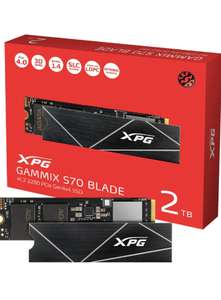 SSD interne M.2 NVMe Adata XPG Gammix S70 Blade - 2 To (Compatible PS5 - dissipateur inclus)