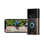[Prime] Sonnette vidéo sans-fil Ring Video Doorbell - HD 1080p, détection de mouvements