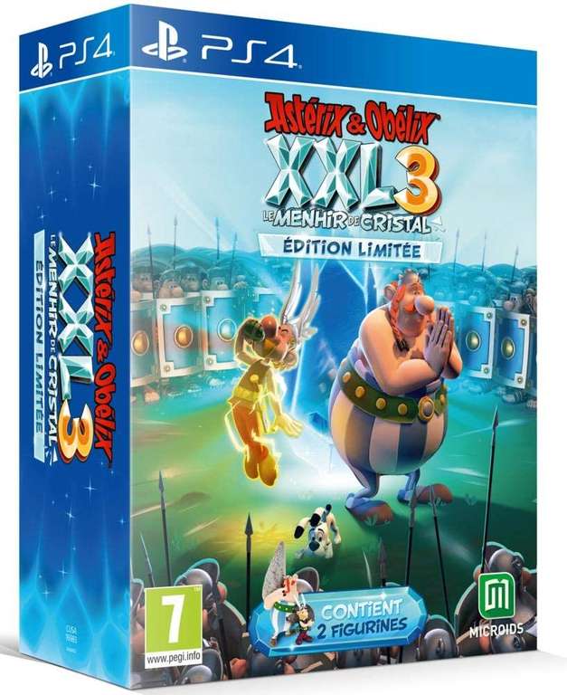 Astérix & Obélix XXL 3 : le Menhir de Cristal Edition Limitée sur PS4