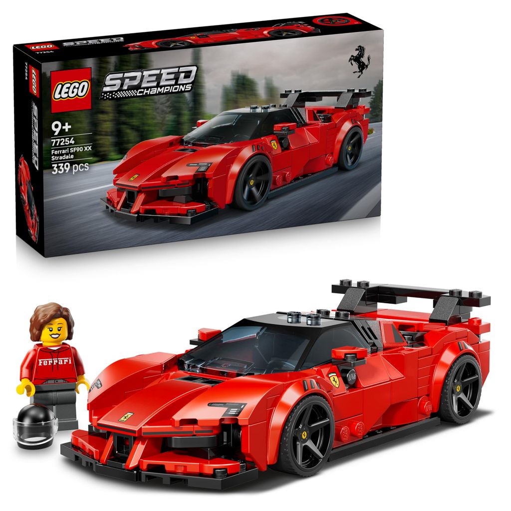Lego Speed Champions 77254 Voiture de Course Ferrari SF90 XX Stradale