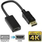 Câble adaptateur vidéo DP Male vers HDMI (Vendeur tiers)