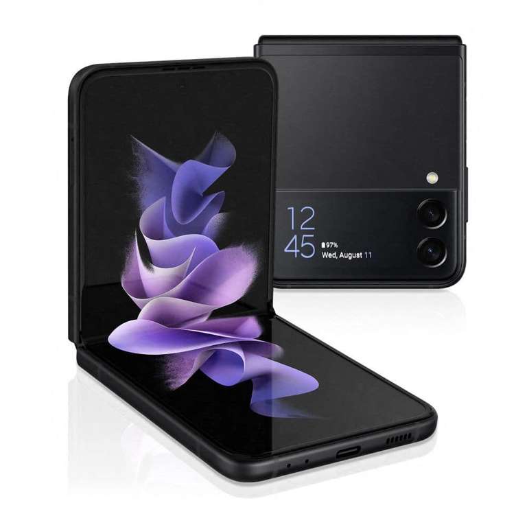 Smartphone pliable 6.7" Samsung Galaxy Z Flip3 5G - FHD+ Amoled 120 Hz, SnapDragon 888, 8 Go RAM, 128 Go, noir (+74.48€ en Rakuten Points)