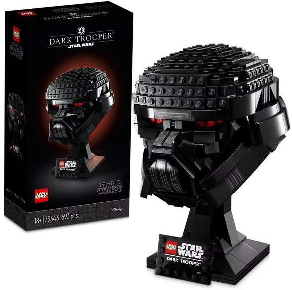 Jouet Lego Star Wars Le Casque du Dark Trooper 75343