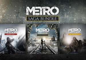 Metro Saga Bundle: Metro 2033 Redux + Last Light Redux + Exodus Gold sur Xbox One & Series XIS (Dématérialisé - Store Argentine)