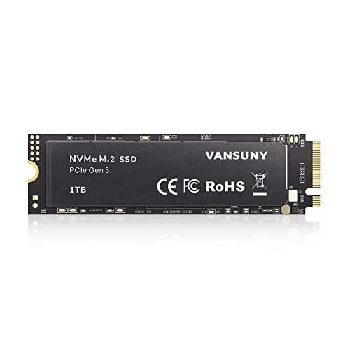 SSD interne M.2 NVMe 3.0 Vansuny jusqu'à 2100 Mo/s - 1 To - TLC (Coupon Vendeur)