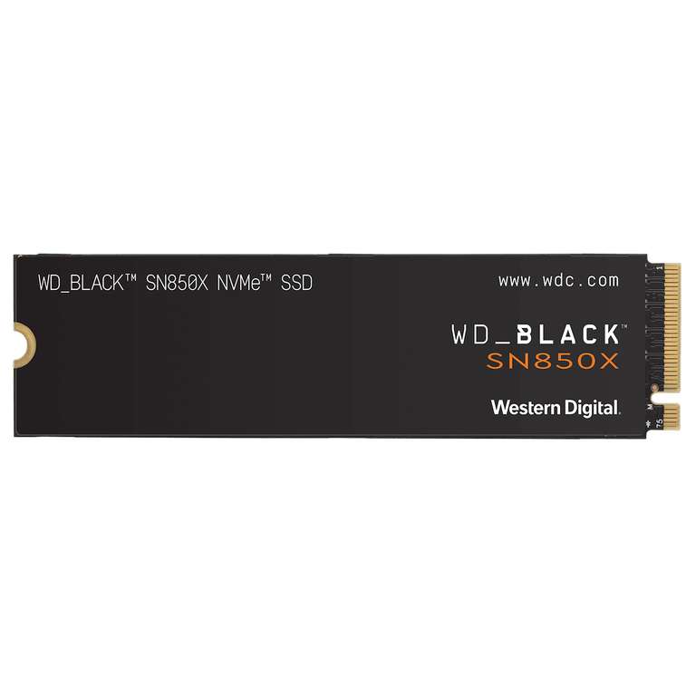 SSD Interne Western Digital WD_Black SN850X NVMe 2280 PCIe 4.0 - 4 To (WDS400T2X0E)