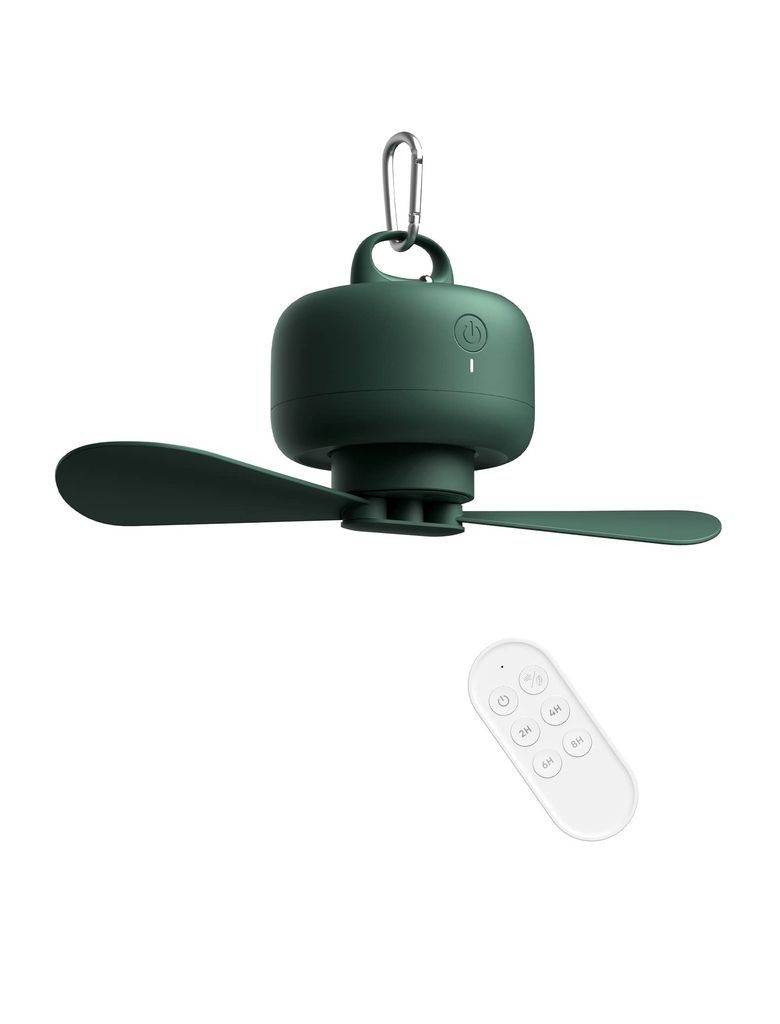 Ventilateur de Camping Jisulife 8000 mAh - Rechargeable USB-C, télécommande, autonomie 25 h, 4 vitesses (Vendeur Tiers)