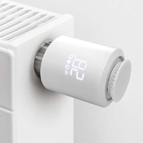 Lot de 5 têtes de radiateur thermostatiques connectées - Zigbee, compatible Tuya & assistants vocaux