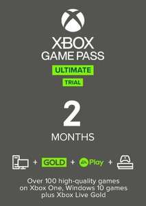 [Nouveaux clients Game Pass] Abonnement de 2 mois au Xbox Game Pass Ultimate (Dématérialisé)
