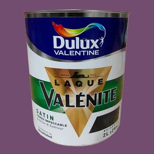 Pot de laque Valénite Dulux Valentine - Satin Prune, 2L (peinture-destock.com)
