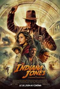 Séance de cinéma gratuite: Indiana Jones et le Cadran de la destinée - Genlis (21)