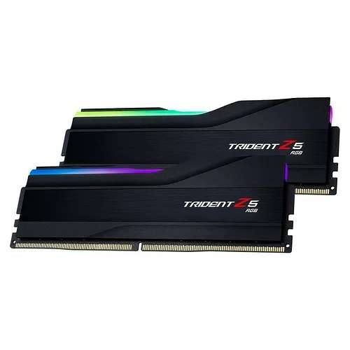 Kit Mémoire RAM DDR5 G.Skill Trident Z5 Noir RGB - 32 Go (2 x 16 Go), 6400 MHz, CL32