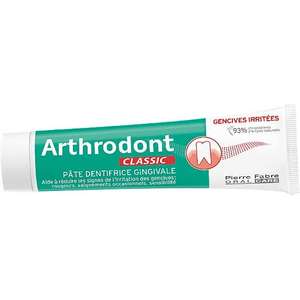 Dentifrice Arthrodont Classic (75 ml) gratuit - 100% remboursé via Quoty