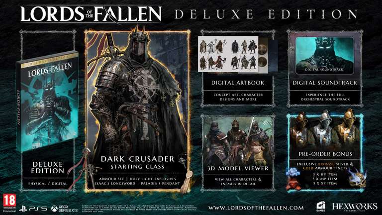 Lords of The Fallen - Deluxe Édition sur PS5
