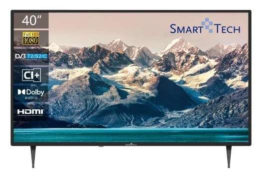 TV LED 40" Smart Tech TV 40FN10T2 - LED full HD, Triple Tuner Dolby Audio h.265, HDMI, USB