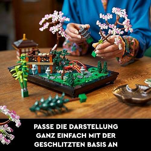 LEGO 10315 Icons Le Jardin Paisible, Kit de Jardinage Botanique Zen (via  coupon) –