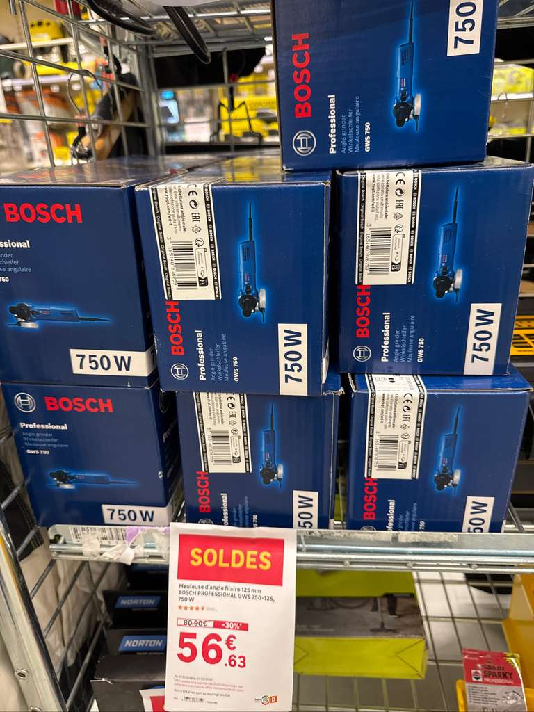 MEULEUSE D'ANGLE BOSCH 06019J4004 EUR 540,49 - FR